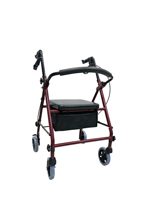 POYLİN Ekonomik Rolatör Tekerlekli Rollator Yürüteç Hasta Yaşlı Yürüteci