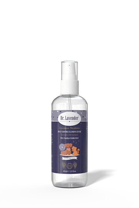 Dr.Lavender Pet Koku Giderici Lavanta Yağlı 45 ml Kedi Köpek Koku Giderici