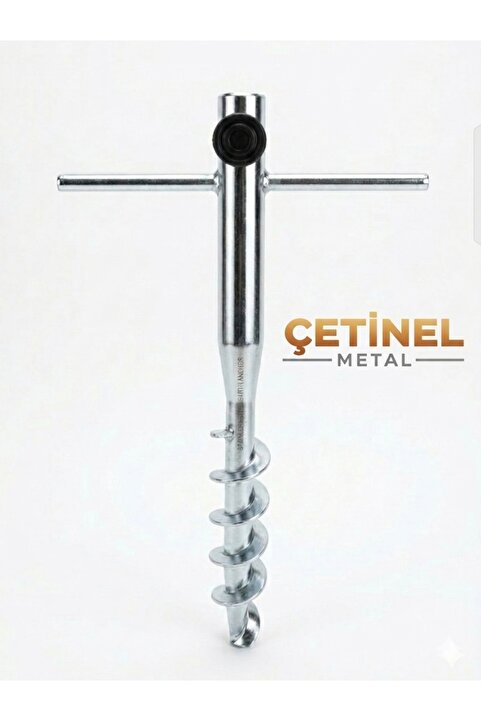 ÇETİNEL METAL Plaj Şemsiye Sabitleme Plaj Şemsiyesi Kazigi Kilidi