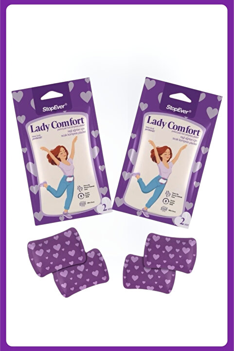 StopEver Lady Comfort Regl Ağrılarına Karş Isıtıcı Ped | 2’li Paket ( 2 X 2 )