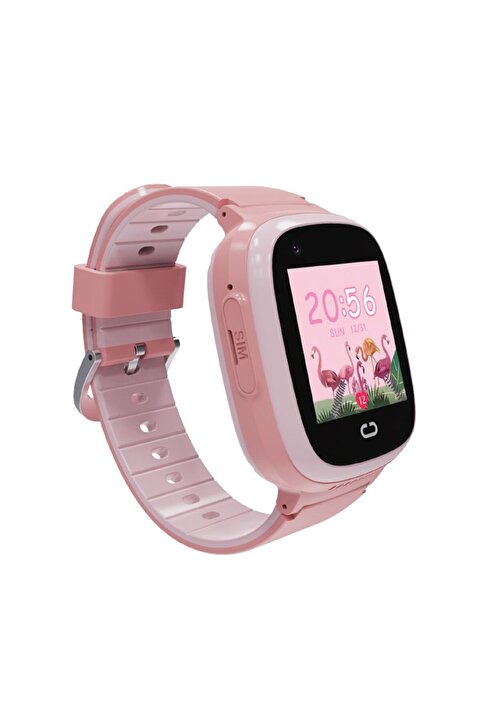 Piranha 9930P 4G Kameralı Çocuk Takip Saati Pembe | SIM Kartlı | GPS & Wi-Fi | Kamera & Konum Takip