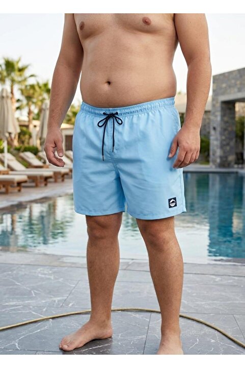 REDAKS Erkek Büyük Beden Deniz Şortu Havuz Su Sporları Geniş Beden Aralığı XL-7XL