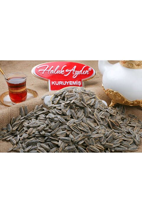 HALUK AYDIN KURUYEMİŞ Kavrulmuş Yerli Tuzlu Siyah Ay Çekirdeği 500 G
