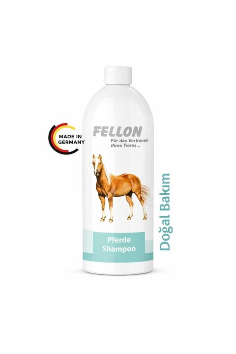 Fellon At Şampuanı 1000 ml, Bitkisel İçerik, Kimyasal İçermez, Almanya Menşei