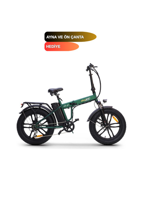 Skyjet Nıtro Pro Pedal Destekli Elektrikli Bisiklet (YEŞİL)