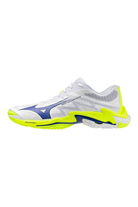 Mizuno Wave Lightning Elite Unisex Voleybol Ayakkabısı Beyaz / Sarı