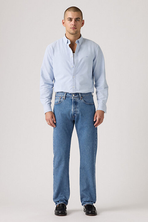 Levi's 501 Relaxed Free Day Dark Indigo Erkek Jean