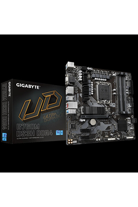 Gigabyte B760M-DS3H-DDR4 5333Mhz(OC) M.2 ATX 1700p