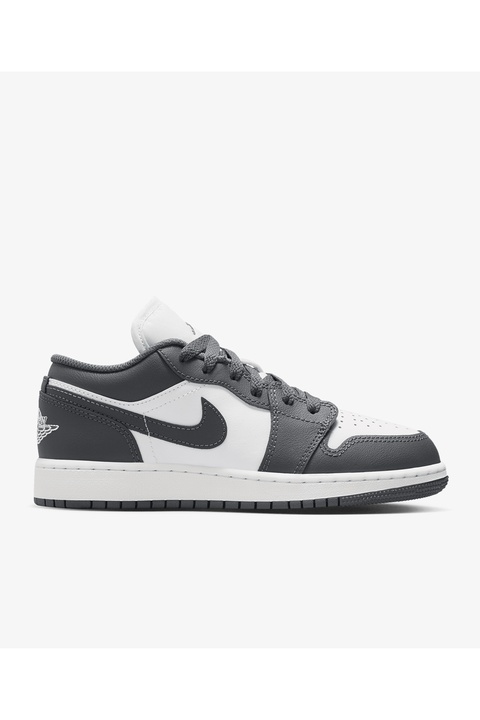 Nike Air Jordan 1 Low 'Iron Grey Summit White' Gs 553560-044 Sneaker Günlük Spor Ayakkabı