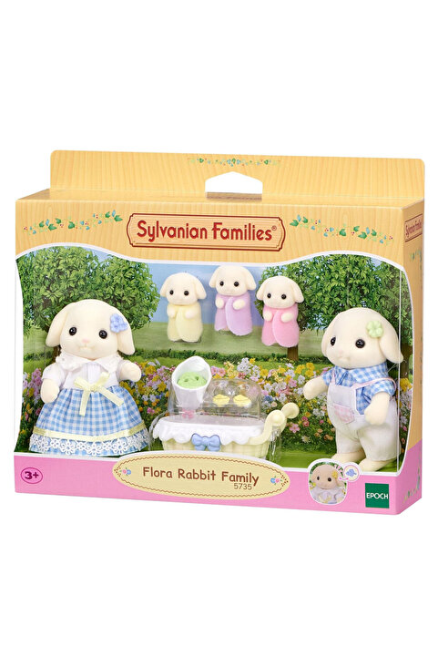 Genel Markalar Sylvanian Families Flora Tavşan Ailesi 5735