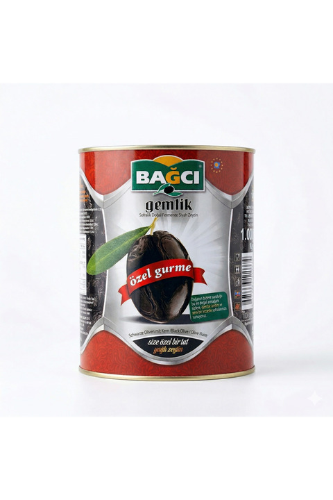 Bağcı Zeytin Siyah Özel Gurme (2XL- XL) 1000 gr (1 KİLOGRAM)