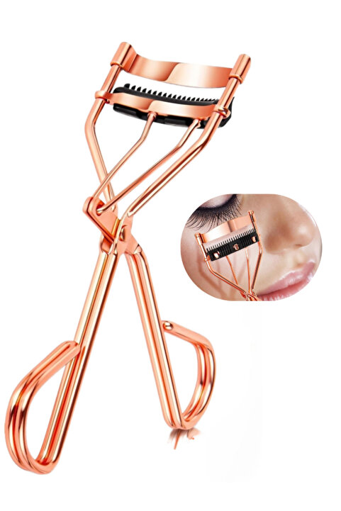 SheMask Kirpik Kıvırıcı Kirpik Makası Makyaj Maskara Rimel Eyeliner Uyumlu Göz Makyajı Taraklı Kirpik Kıvırıcısı