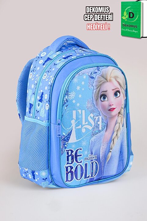 ELSA x Dekomus Lisanslı Frozen "Ice Queen Collection" Frozen Lisanslı Ortopedik İlkokul Çantası