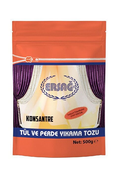 Ersağ TÜL VE PERDE YIKAMA TOZU 500 GR