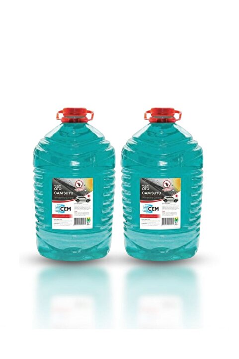 CEM CAR CARE Car Care Yazlık Cam Suyu 5 Lt 2'li Avantaj Paket