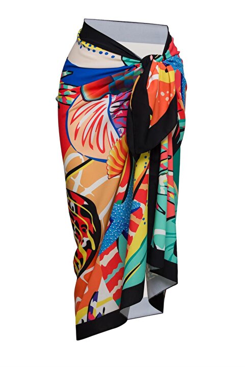 SAILOR moda Hawaii 3 Pareo İç Göstermez
