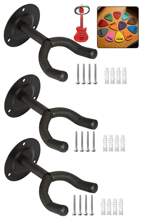 Lastvoice Gds-333 (3X) Gitar Duvar Askısı Standı Aparatı (3'LÜ PAKET)