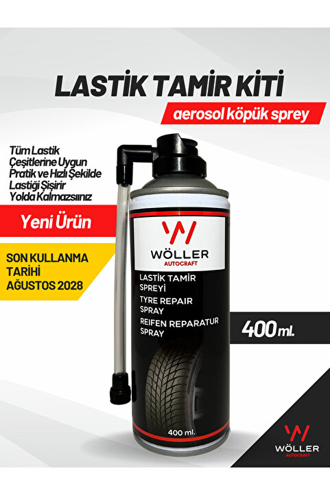 Wöller Lastik Tamir Kiti Lastik Tamir Spreyi 400 Ml