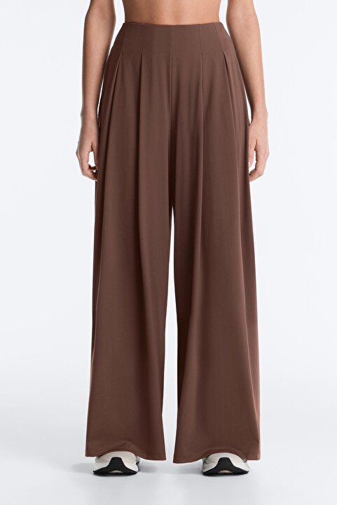 Oysho Light Touch pensli geniş paça pantolon