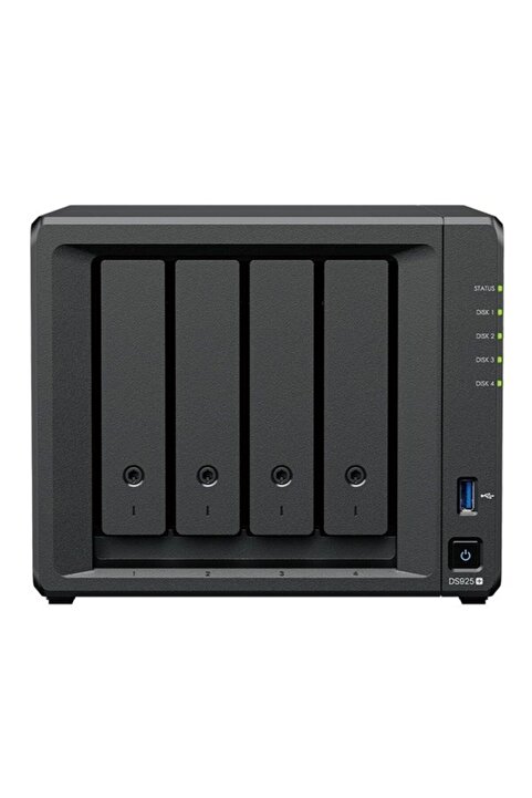 SYNOLOGY 4diskli Ryzen V1500B-4GB RAM-2-2.5GbE Nas Server DS925 PLUS