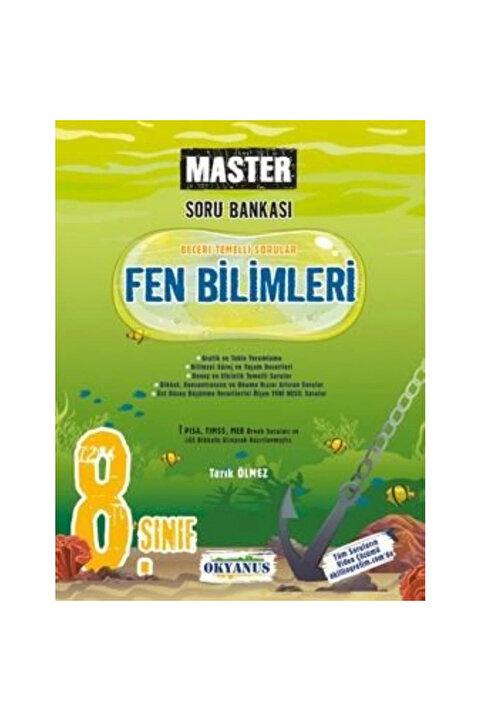 Okyanus Yayınları Okyanus 8.sınıf Lgs Master Fen Bilimleri Soru Bankası
