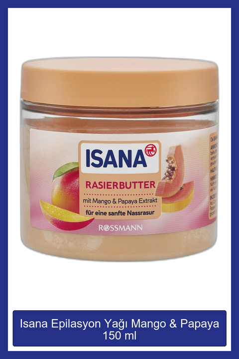 ISANA Epilasyon Yağı Mango & Papaya 150 ml