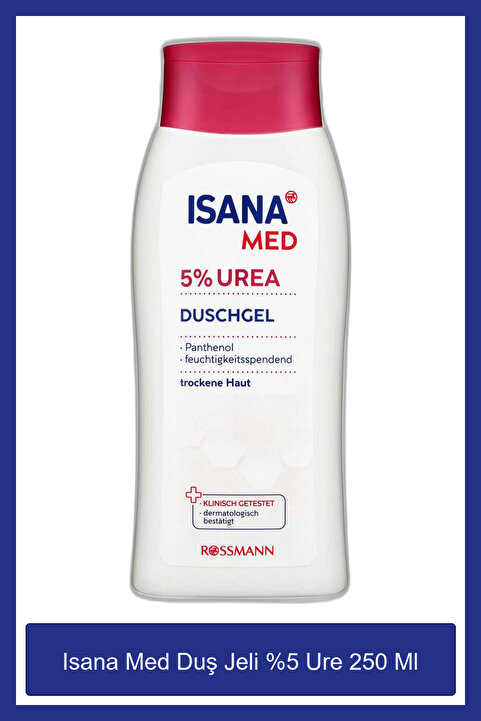 ISANA Med Duş Jeli %5 Ure 250 Ml