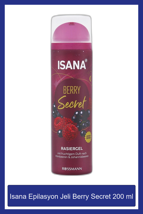 ISANA Epilasyon Jeli Berry Secret 200 ml