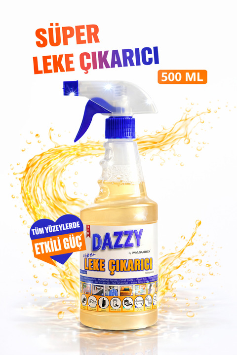 DAZZY Leke Çıkarıcı ve Genel Temizleyici 500 ml – Çok Amaçlı Güçlü Temizlik Spreyi