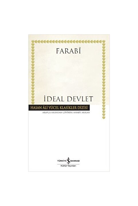 Türkiye İş Bankası Kültür Yayınları İDEAL DEVLET