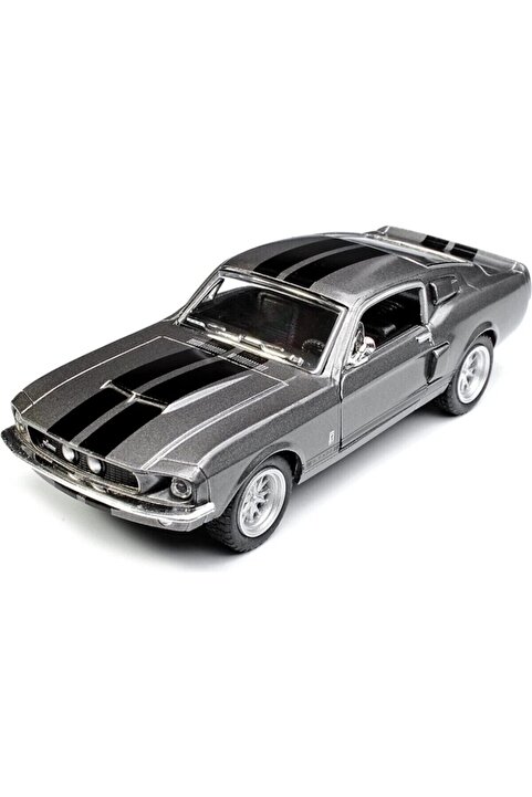 Genel Markalar 1967 Shelby GT500 Çekbırak Diecast Model Araba