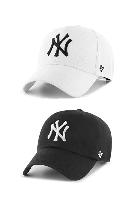 luwian Spor Şapka Unisex 2'li Takım Arkası Ayarlanabilir Pamuklu Şapka Cap