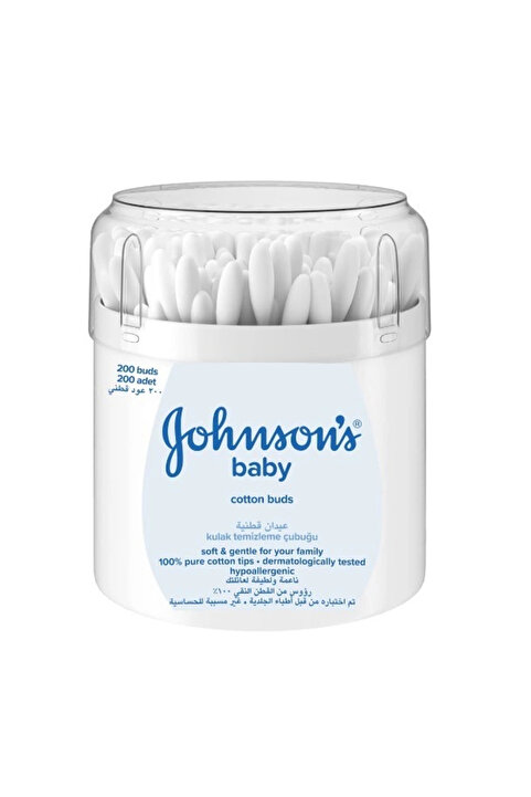 Johnson's Baby Johnson's Bebek Kulak Çubuğu 200 Adet