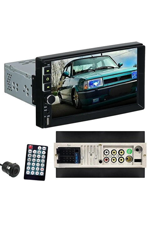 Twogo Tofaş Şahin Double Teyp 7 Inç 4x50W Ayarlanabilir Şase Bluetooth Fm