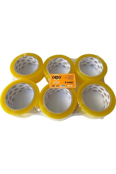 Otto Akrilik 45cm Net 100 M Koli Bandı 6lı Paket
