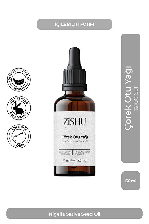 ZİSHU Çörek Otu Yağı – %100 Saf Soğuk Sıkım 50ml