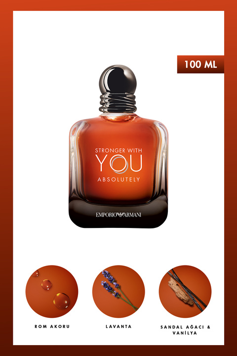 Emporio Armani Stronger With You Absolutely EDP 100 ml Erkek Parfüm 3614273336383
