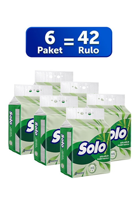Solo Asılabilir Kağıt Havlu 1=7 6'lı