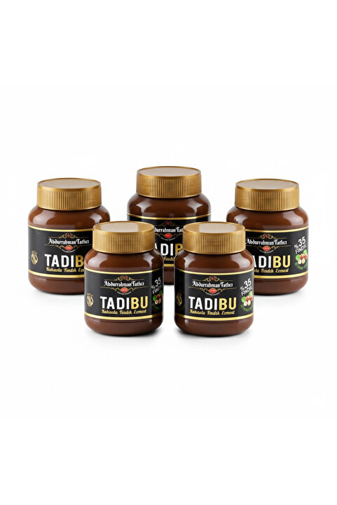 Abdurrahman Tatlıcı Tadıbu Kakaolu Fındık Ezmesi 5 X 330 Gr