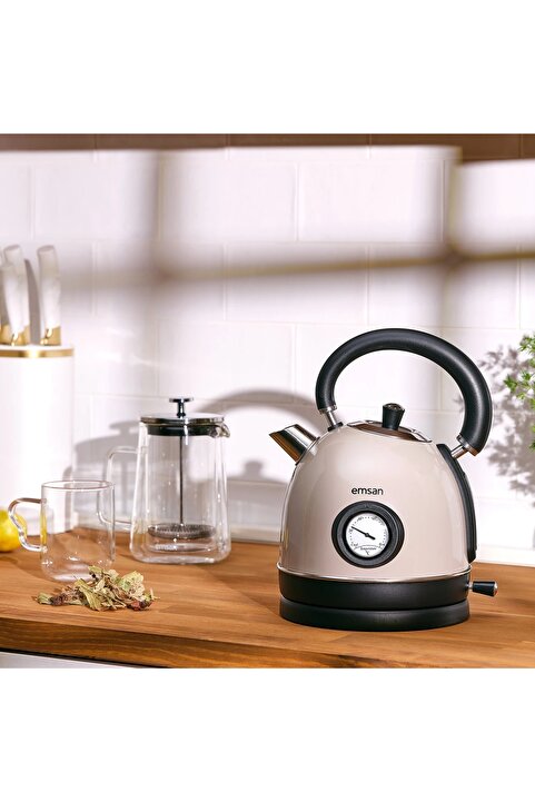 Emsan Turtle Kettle Beige