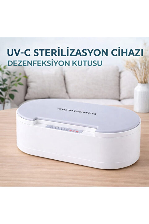 MultiZone UV-C Sterilizasyon Kutusu Akıllı Dezenfeksiyon Cihazı Profesyonel Telefon Takı Temizleyici