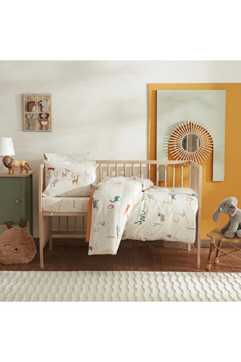 Karaca Home Jungle %100 Pamuk Bebek Nevresim Takımı