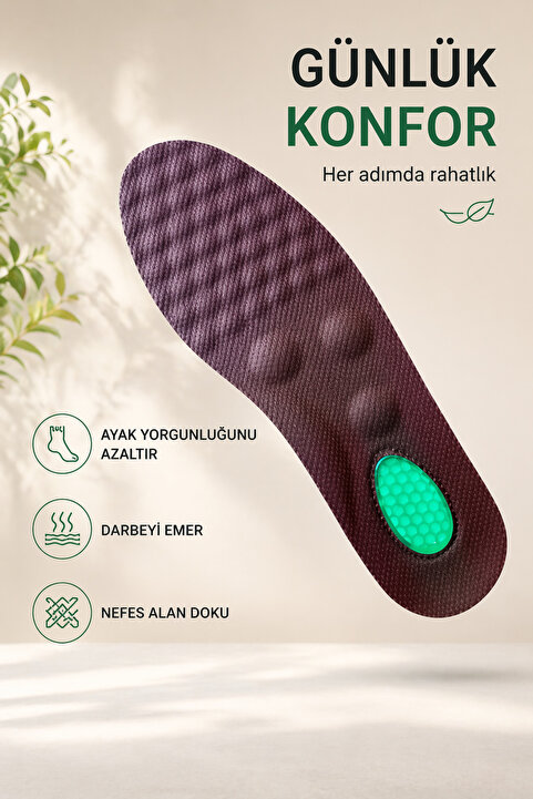 devhome Jel Destekli Ortopedik Ayakkabı Tabanlığı