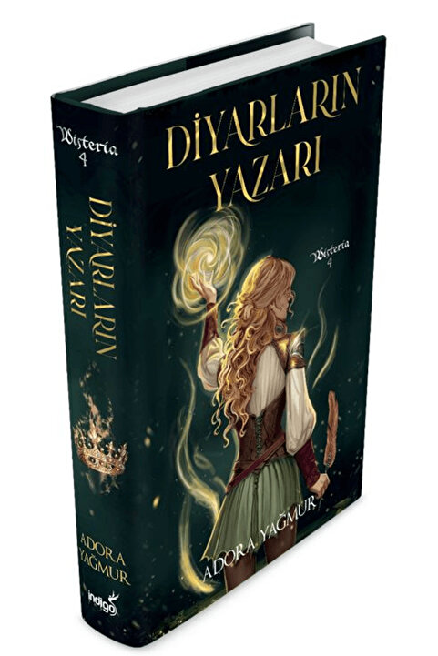 İndigo Kitap Diyarların Yazarı – Wisteria 4 / Adora Yağmur / / 9786258642674
