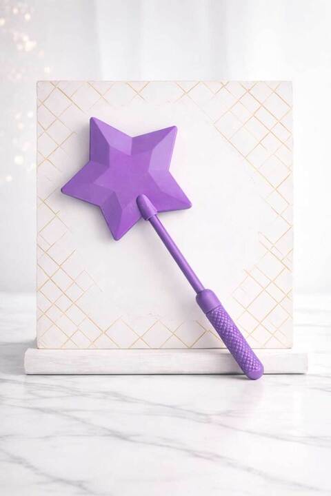 DHARMONYCO Sihirli Yıldız Ödeme Değneği Magic Card Wand - Mor
