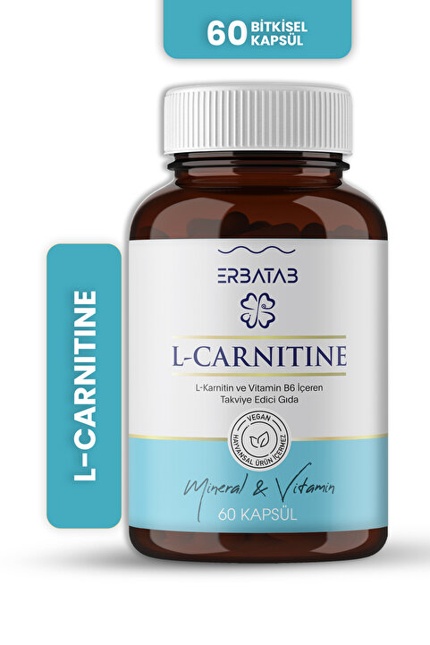 Erbatab L-Karnitin (L Carnitin) 60 Kapsül