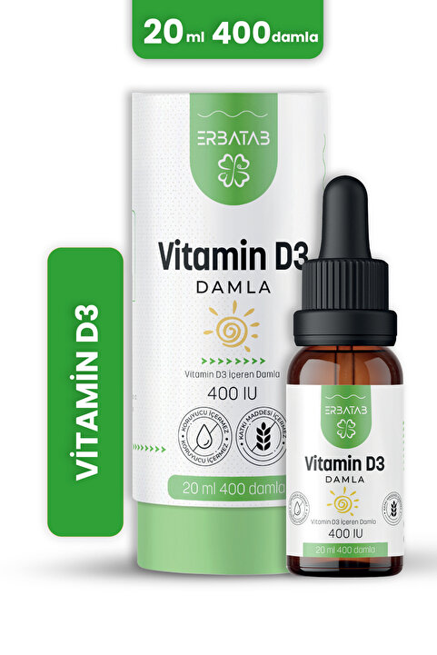 Erbatab D3 Kıds 20 ml