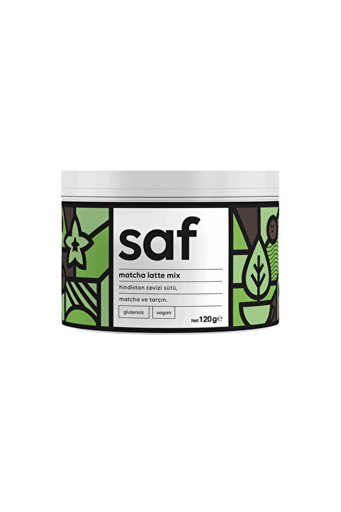 Saf Nutrition Matcha Latte Mix 120gr.