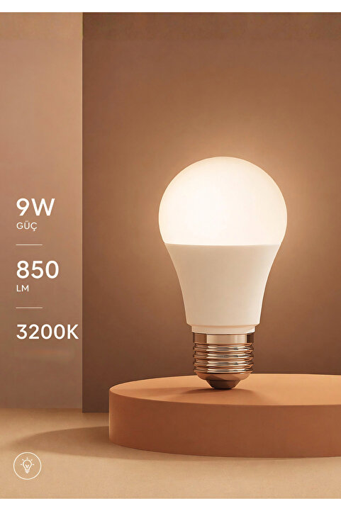 HOMİNG Led Ampul E27 9w 850lm Ayd-3706