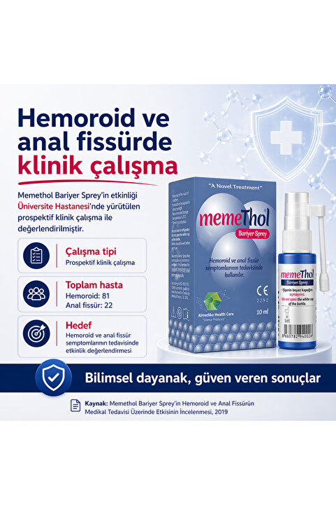 Memethol Bariyer Sprey (H.emoroid )